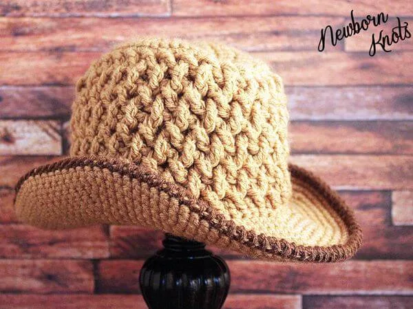 Weaving Baby Cowboy Hat