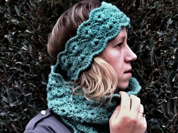 crochet Illuin Cowl free pattern