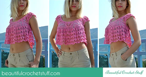 Crochet Summer Top Free Pattern