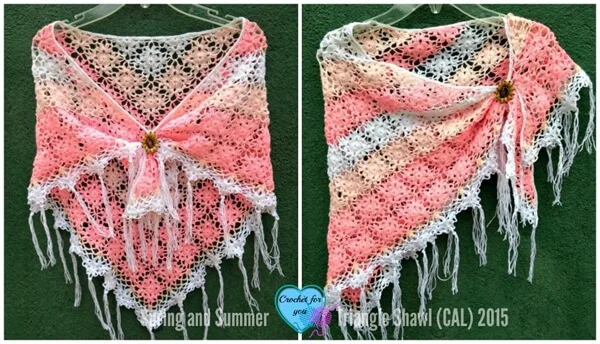 Spring and Summer Triangle Shawl