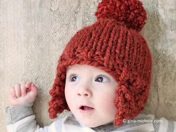 Baby Ear Flap Hat