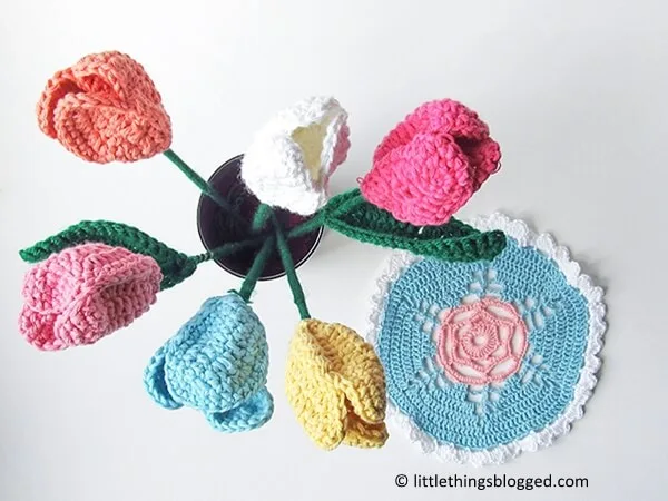 Crochet Spring Tulips