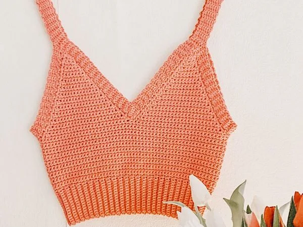 crochet Eden Crop Top free pattern