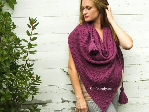 crochet Mila Scarf free pattern