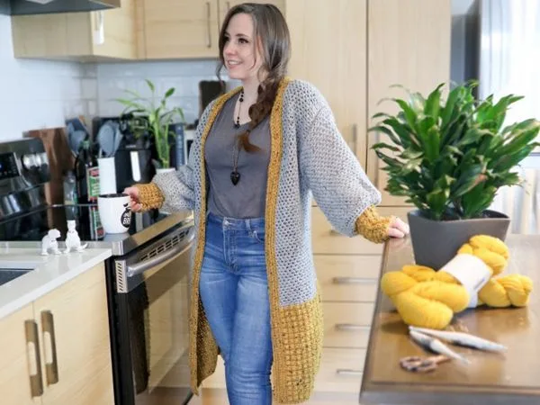 crochet Doireann Duster free pattern