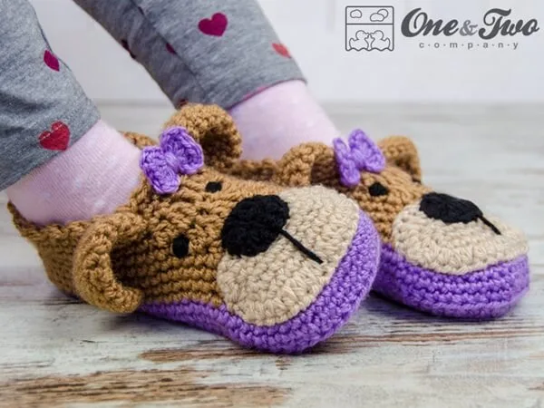 Teddy Bear Booties