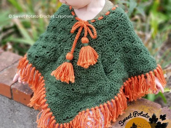 Starburst Toddler Poncho