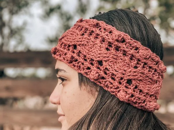 crochet The Cable Headband easy pattern