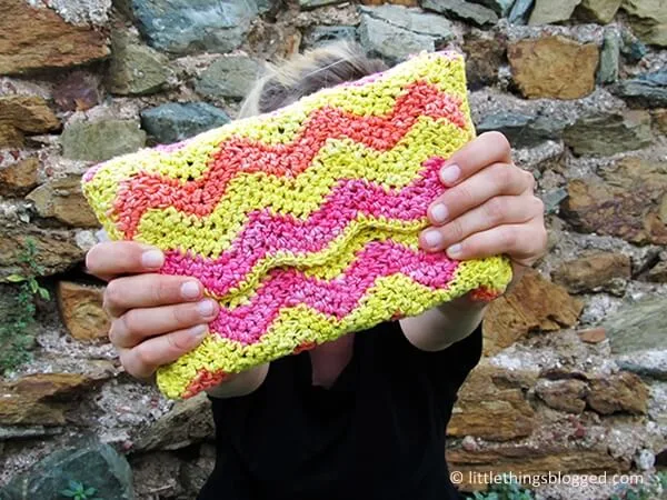 Ripple Clutch Bag