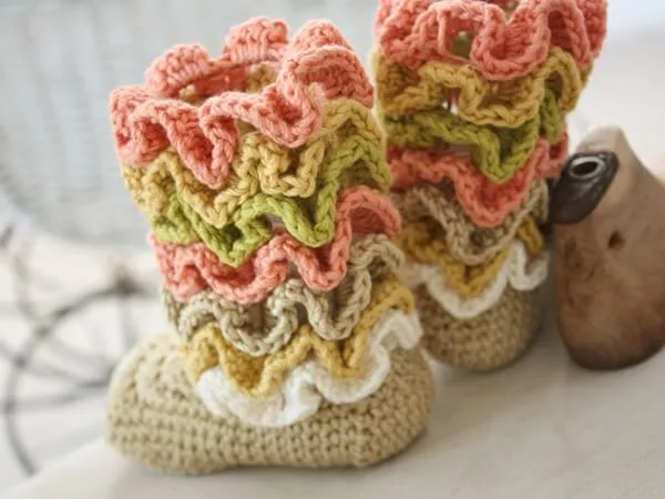 Tall 'Gracie' Ruffle Boots