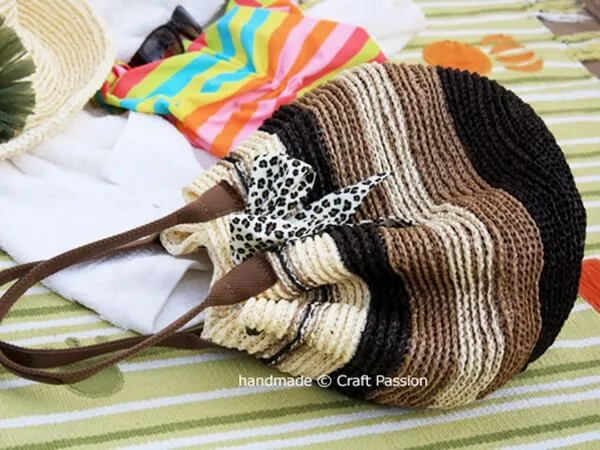 Beach Bag Crochet Pattern