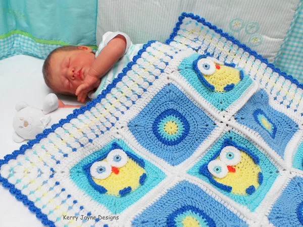 Kerry's Owl Blanket