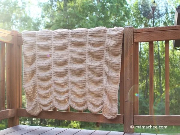 Ruffle Blanket