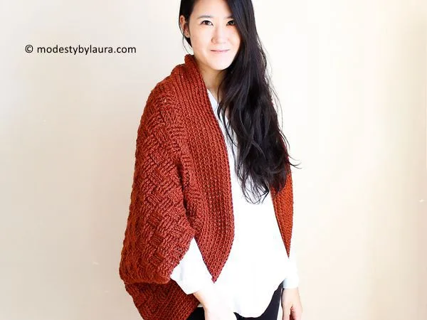 CROCHET Pumpkin Spice Cocoon free pattern
