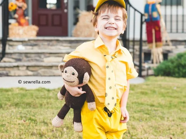 Crochet Happy Monkey free pattern