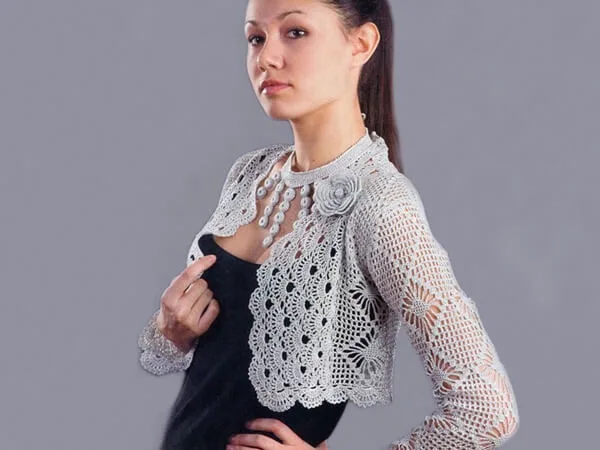 Crochet shrug pattern