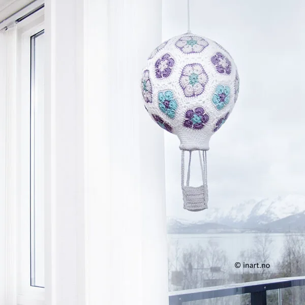 African Flower Hot Air Balloon