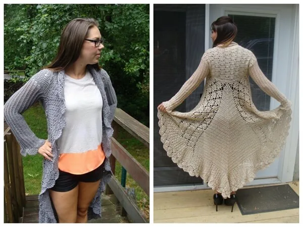 Long Sweater Crochet Pattern