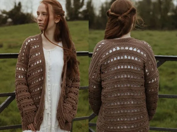 crochet EARRACH CARDIGAN free pattern