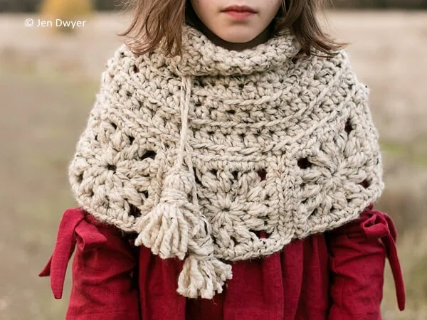 Granny Square Capelet