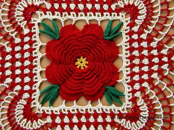 Country Christmas Doily