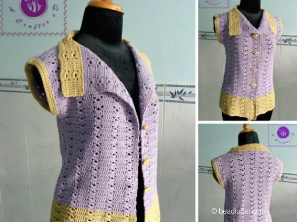 vintage collared vest