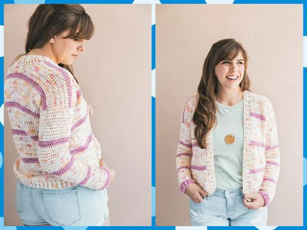 Crochet Confetti Cardigan