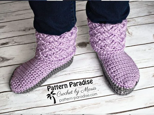 Celtic Weave Slippers