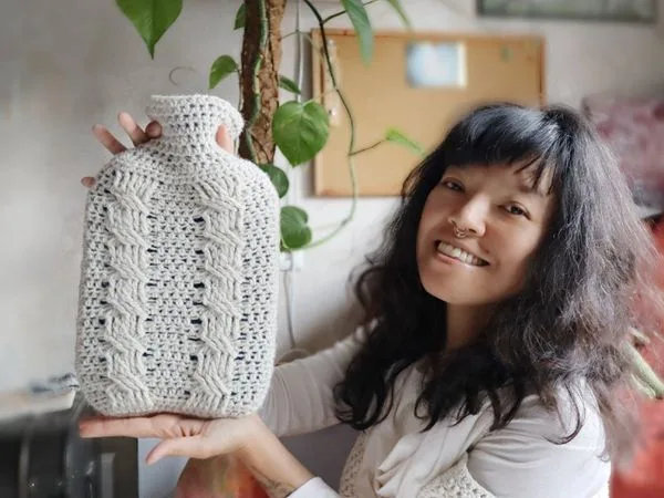 CROCHET Water Bottle Cover free Pattern