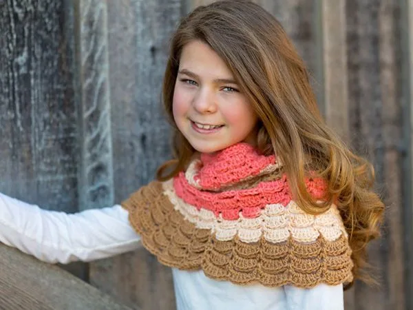 crochet Frances Neck Warmer easy pattern