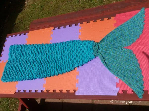 Mermaid Lap Blanket