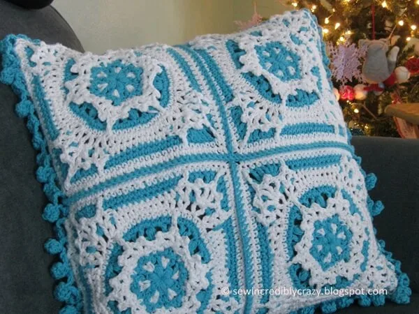 Blizzard Warning Pillow