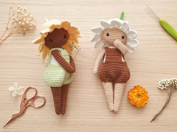 crochet Flower Sprite easy pattern