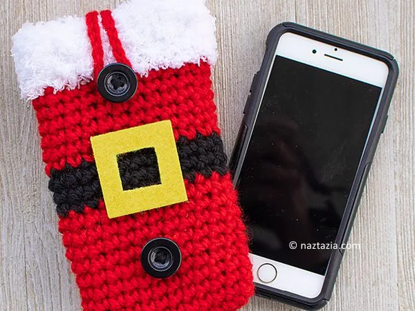 Santa Cell Phone Case
