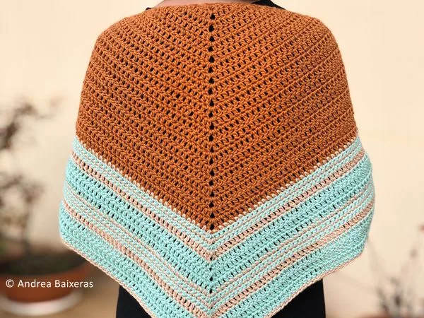 crochet Chal Arealonga shawl free pattern