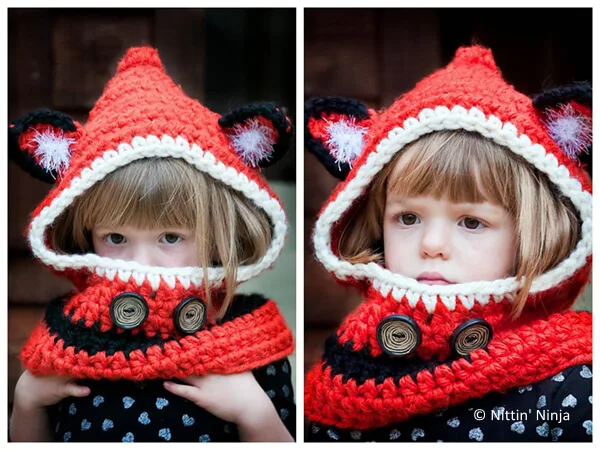 Foxy Hooded Cowl