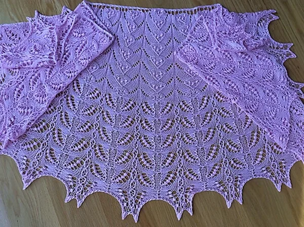 Ice Cream Cones Shawl
