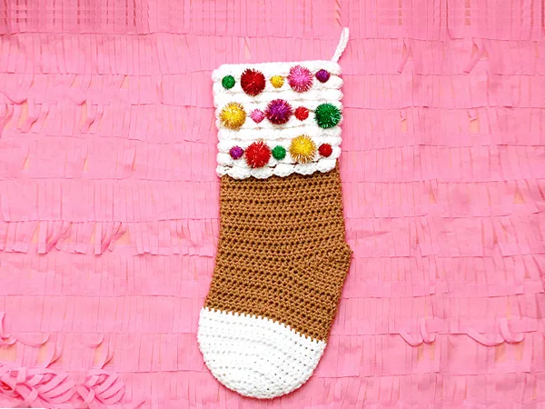 Gingerbread Christmas Stocking