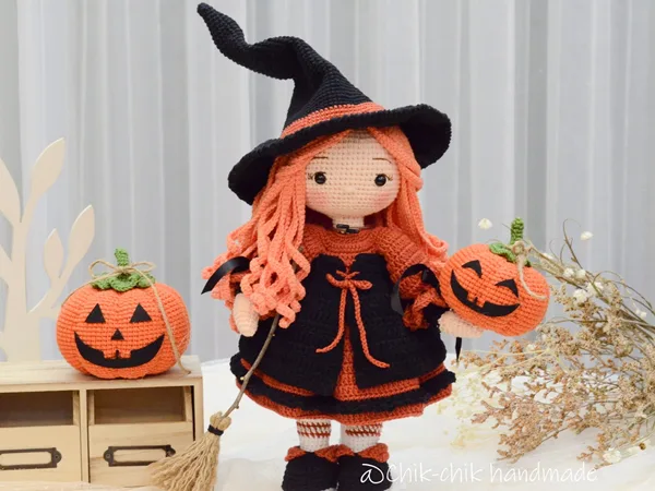 crochet BEATRIX The Little Witch easy pattern