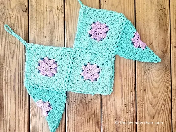Granny Flower Crop Top