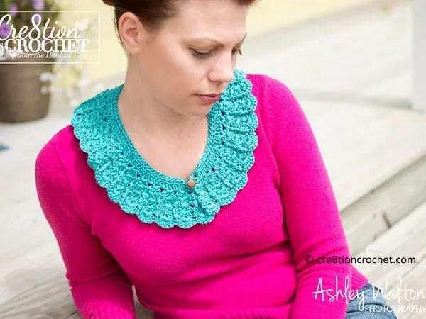 Vintage Crochet Collar