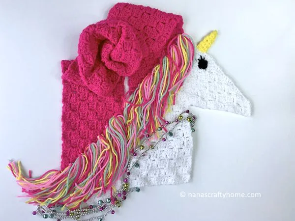 Unicorn Scarf C2C