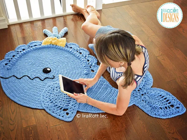 Joyce and Justin Whale Rug