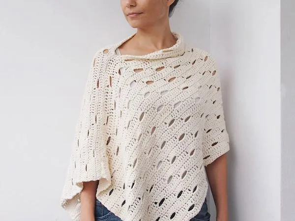 Crochet Wink Poncho Pattern