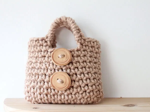 Little Girl's Button Purse