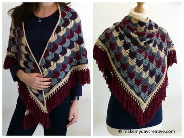 Arrow Tails Shawl