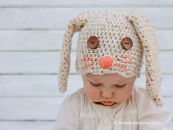 FREE CROCHET BUNNY HAT PATTERN