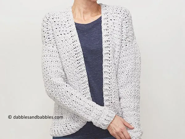 EASY WEAR CROCHET CARDIGAN