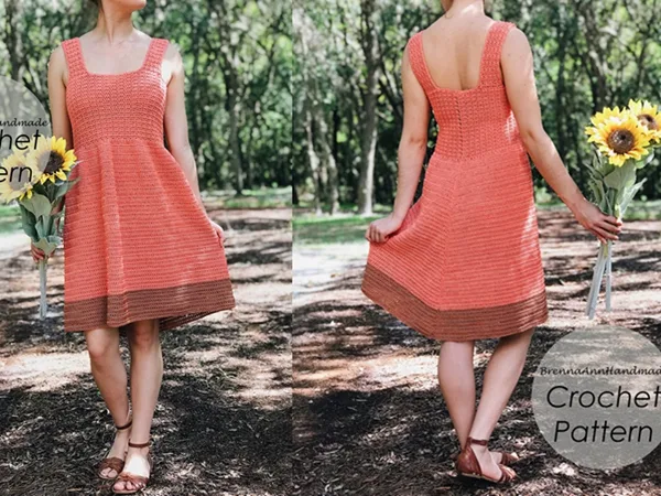 crochet The Cotton Summer Dress easy pattern