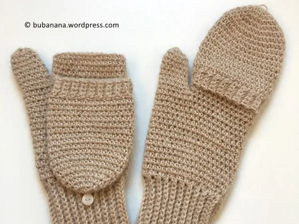 Convertible Crochet Mittens